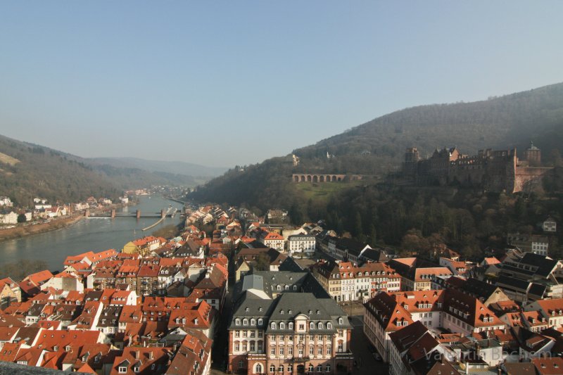 Postkarte 03 Heidelberg-Altstadt